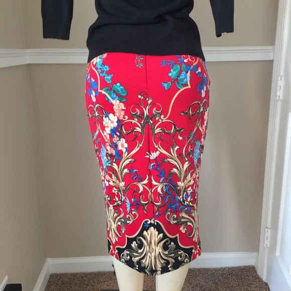  NEW Colorful Body Hugging Pencil Skirt - Picture 2 of 4